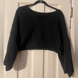Basic Black cropped sweater